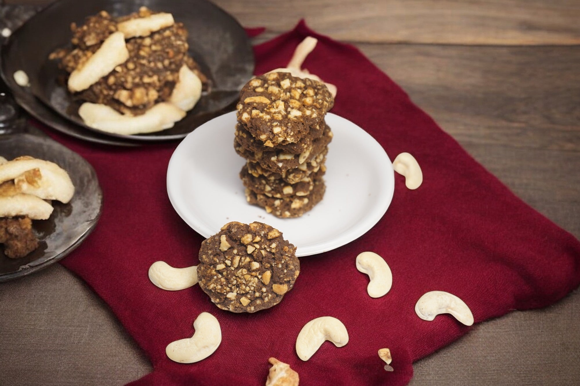 Belgium Chocolate Kaju Cookies