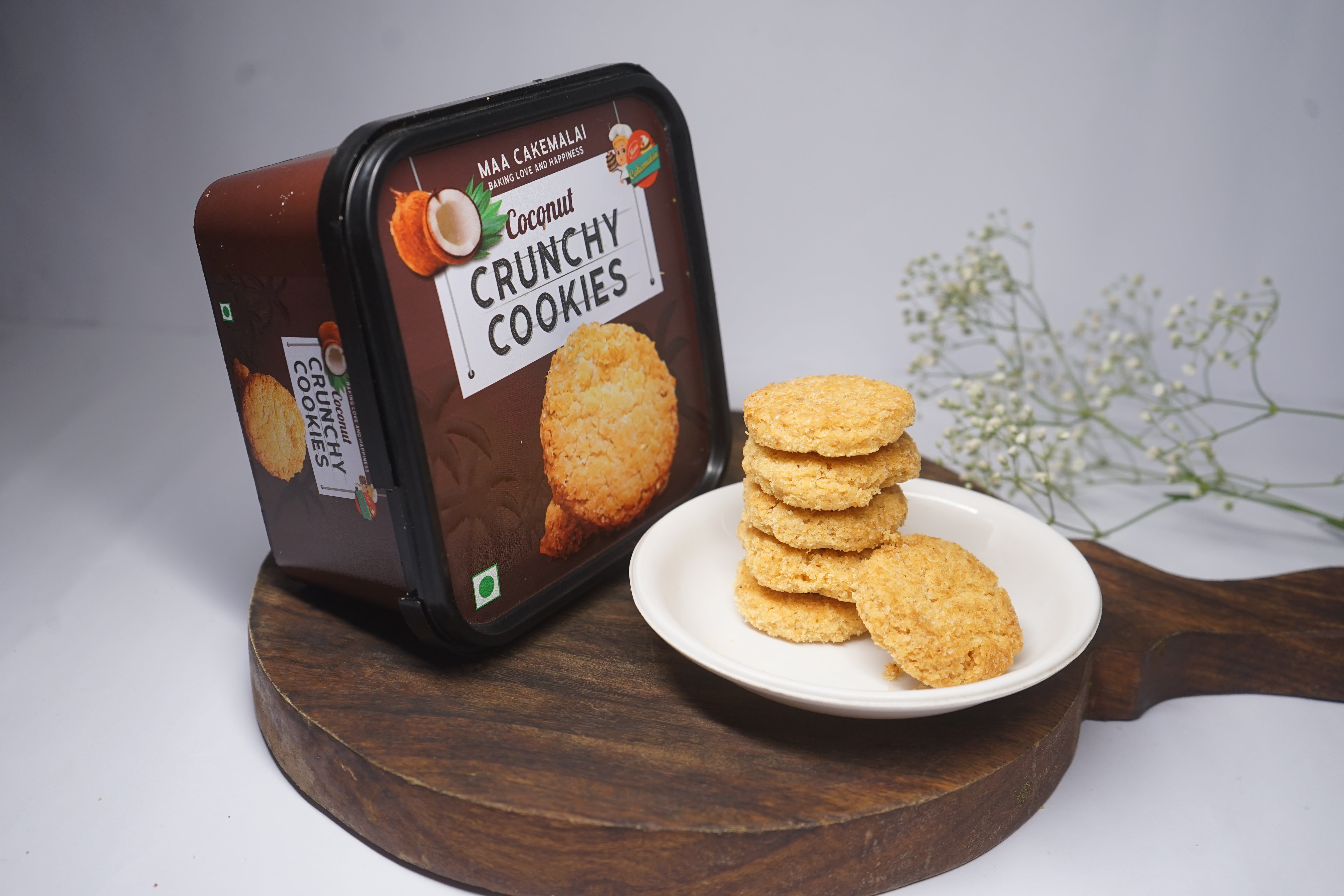 Cruchy coconut cookies