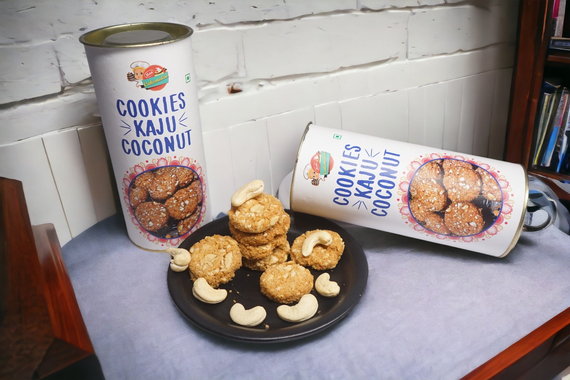 Coconut Kaju Cookies