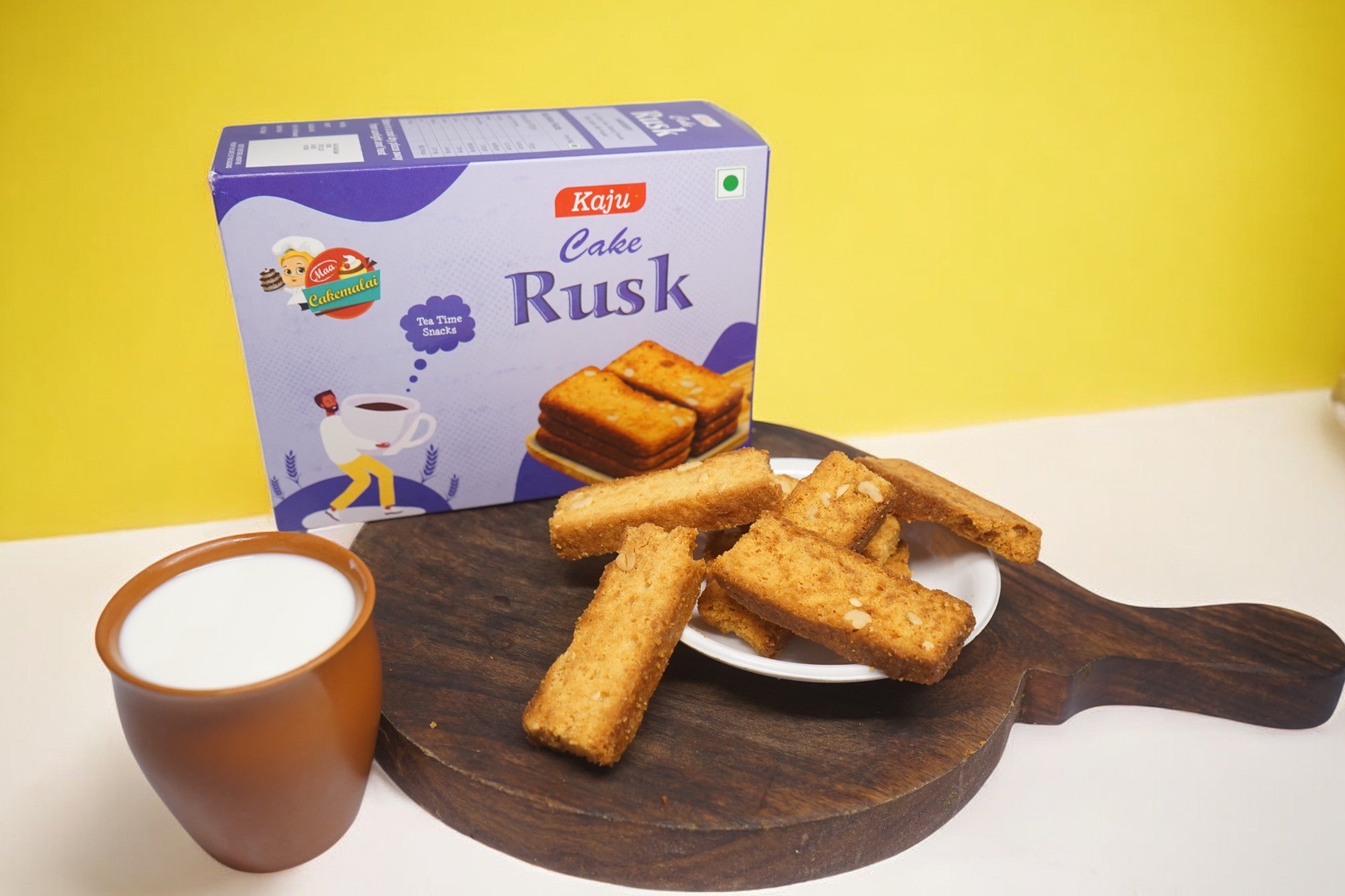 Kaju Cake Rusk: A Luxurious Crunch