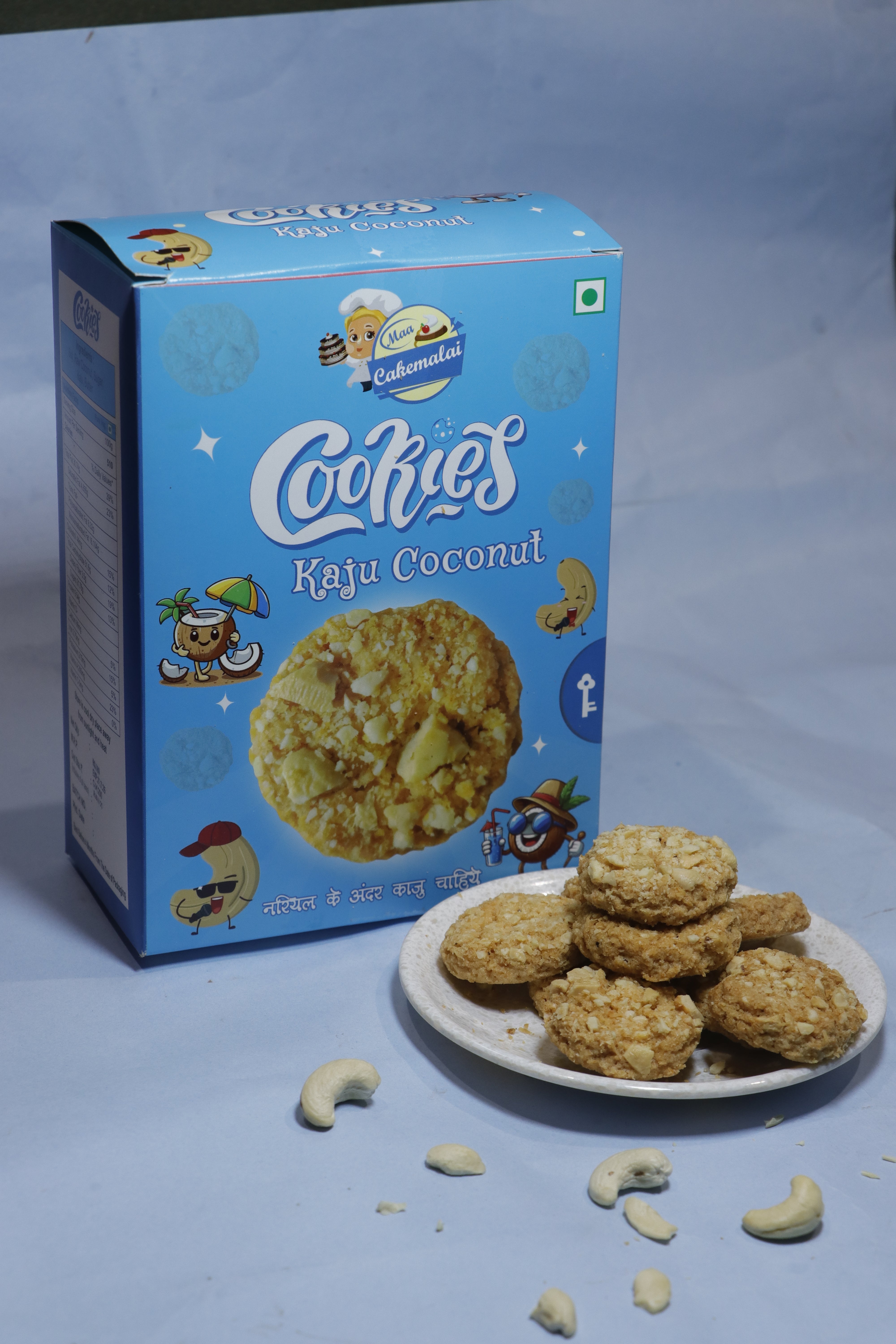 Kaju coconut cookies