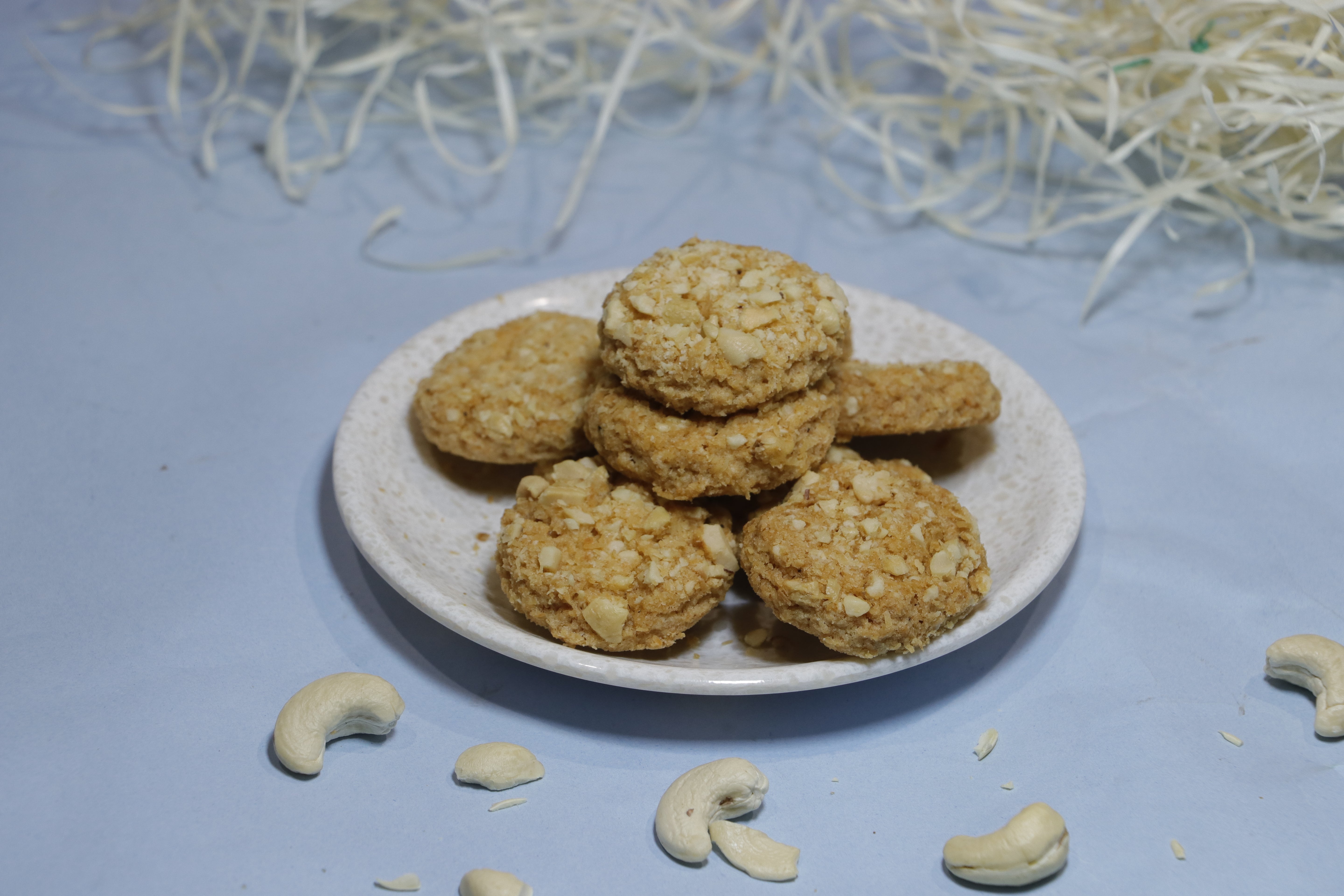 Kaju coconut cookies