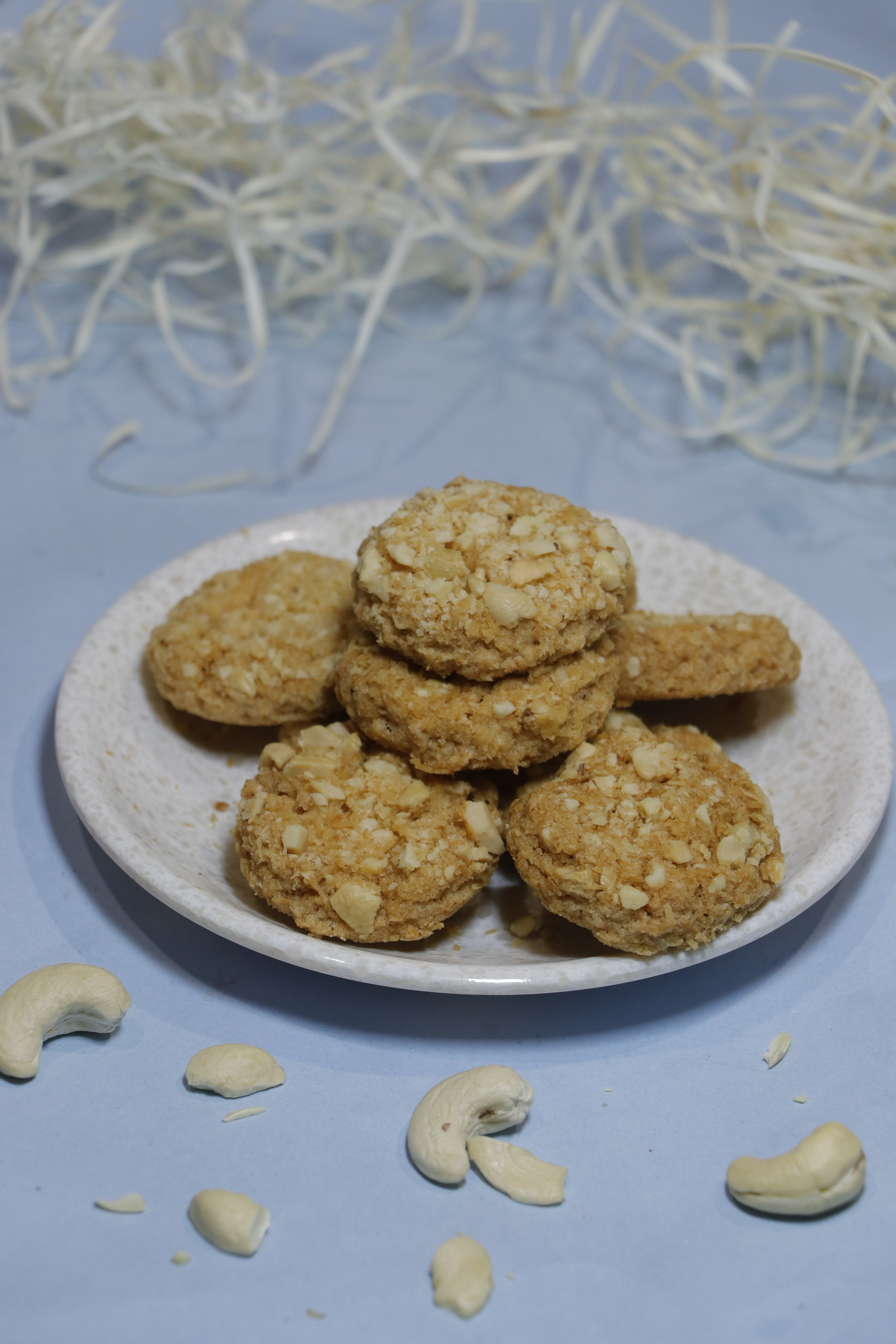 Kaju coconut cookies