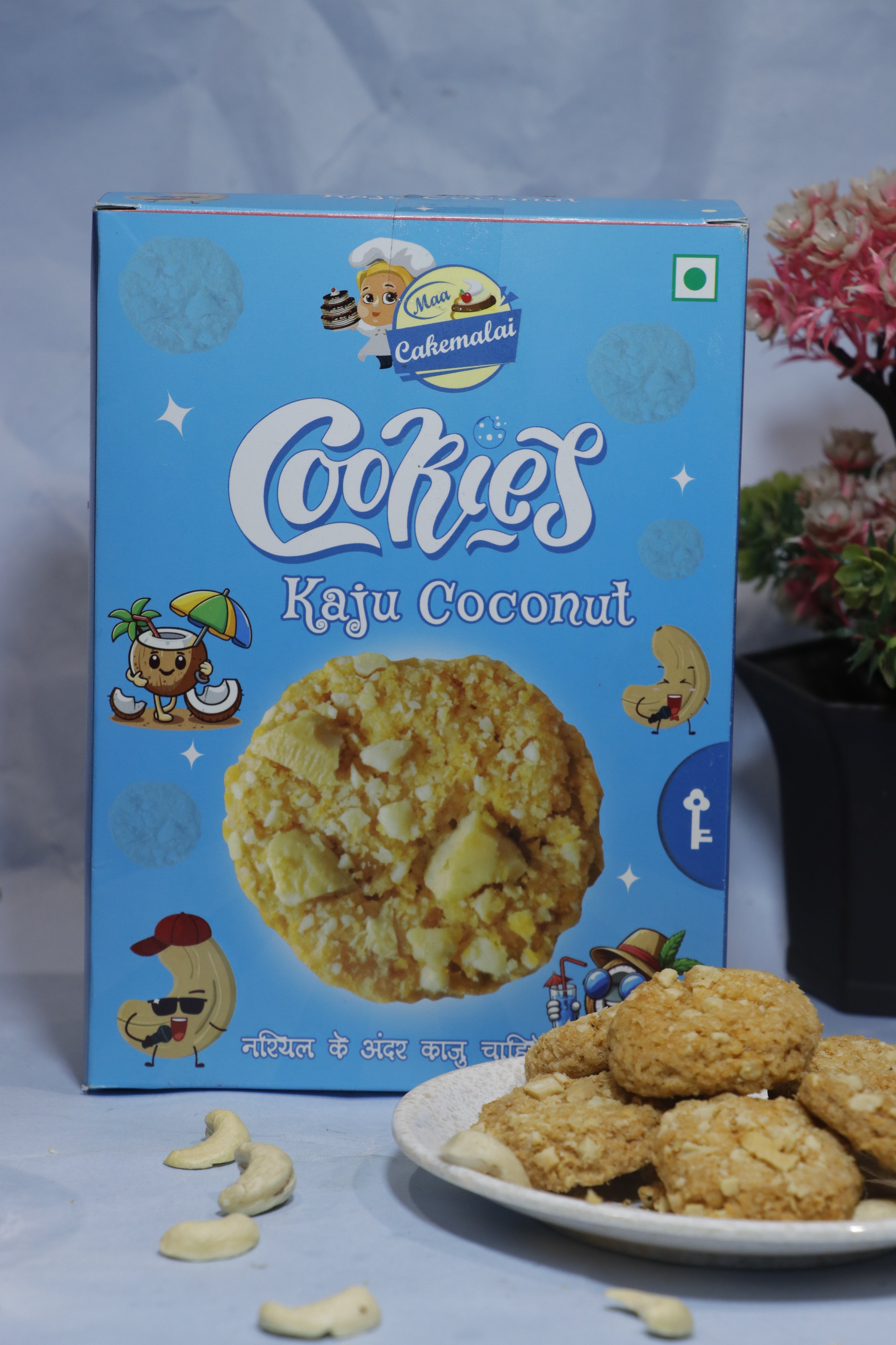 Kaju coconut cookies