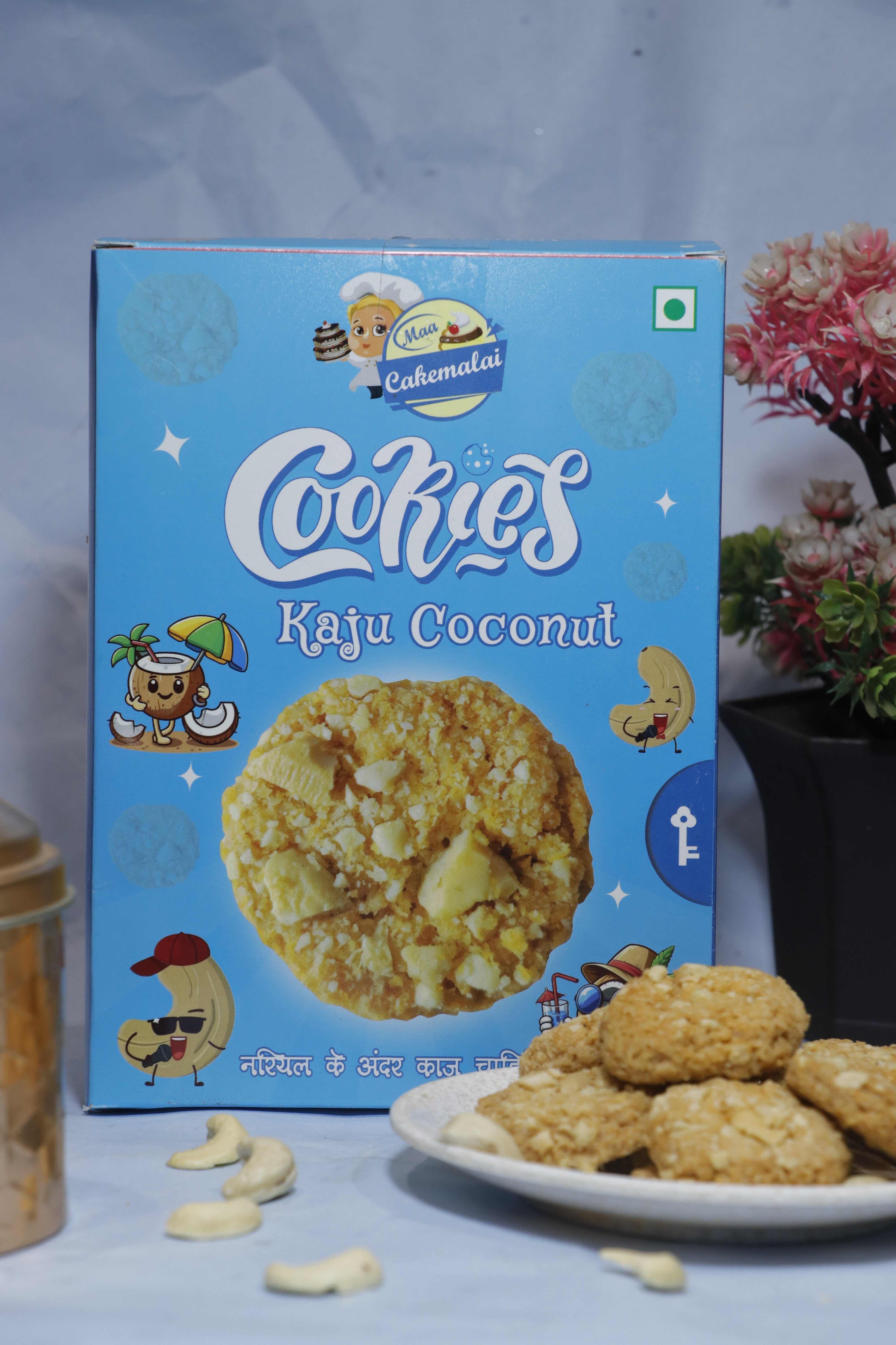 Kaju coconut cookies