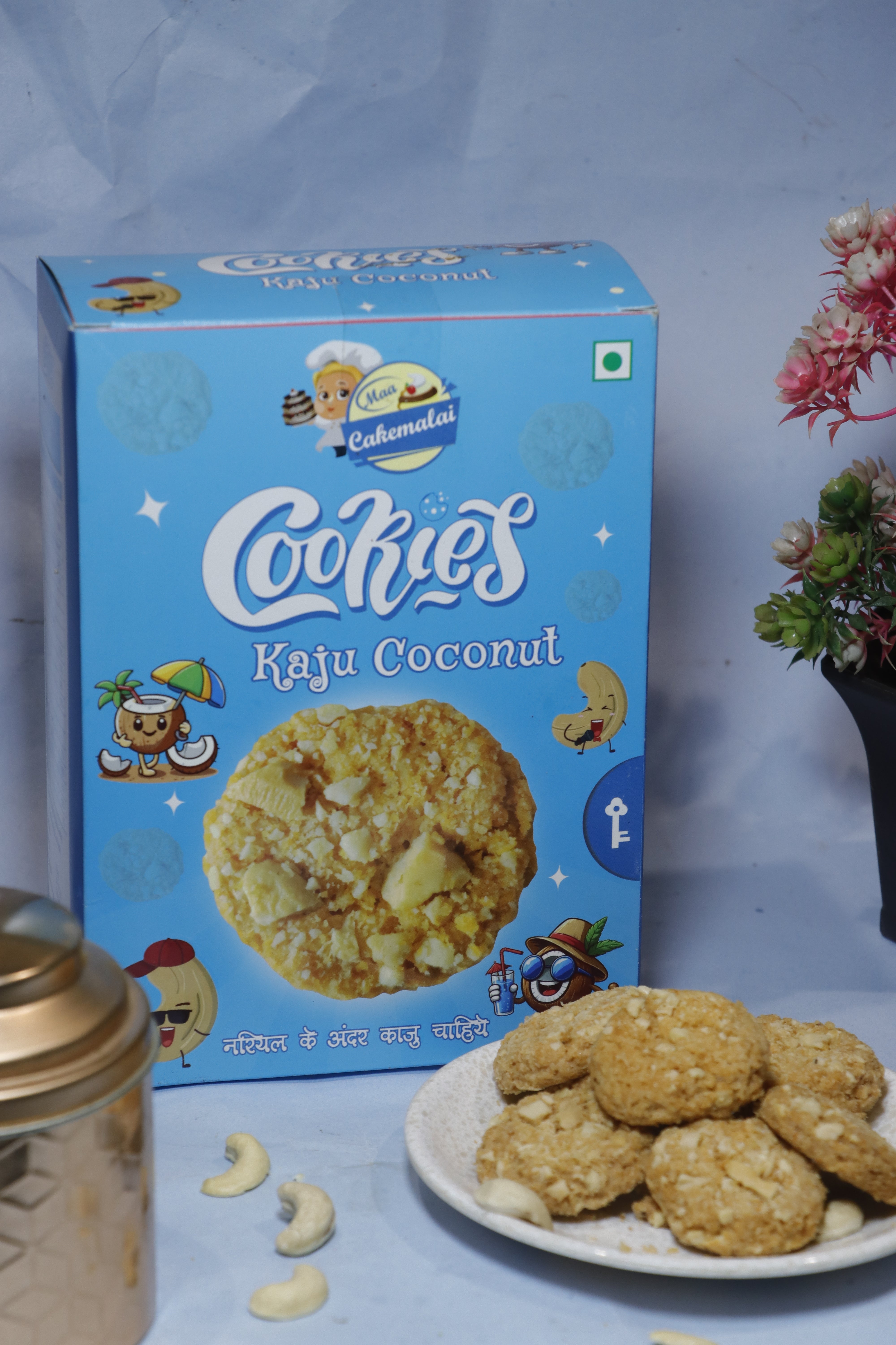 Kaju coconut cookies