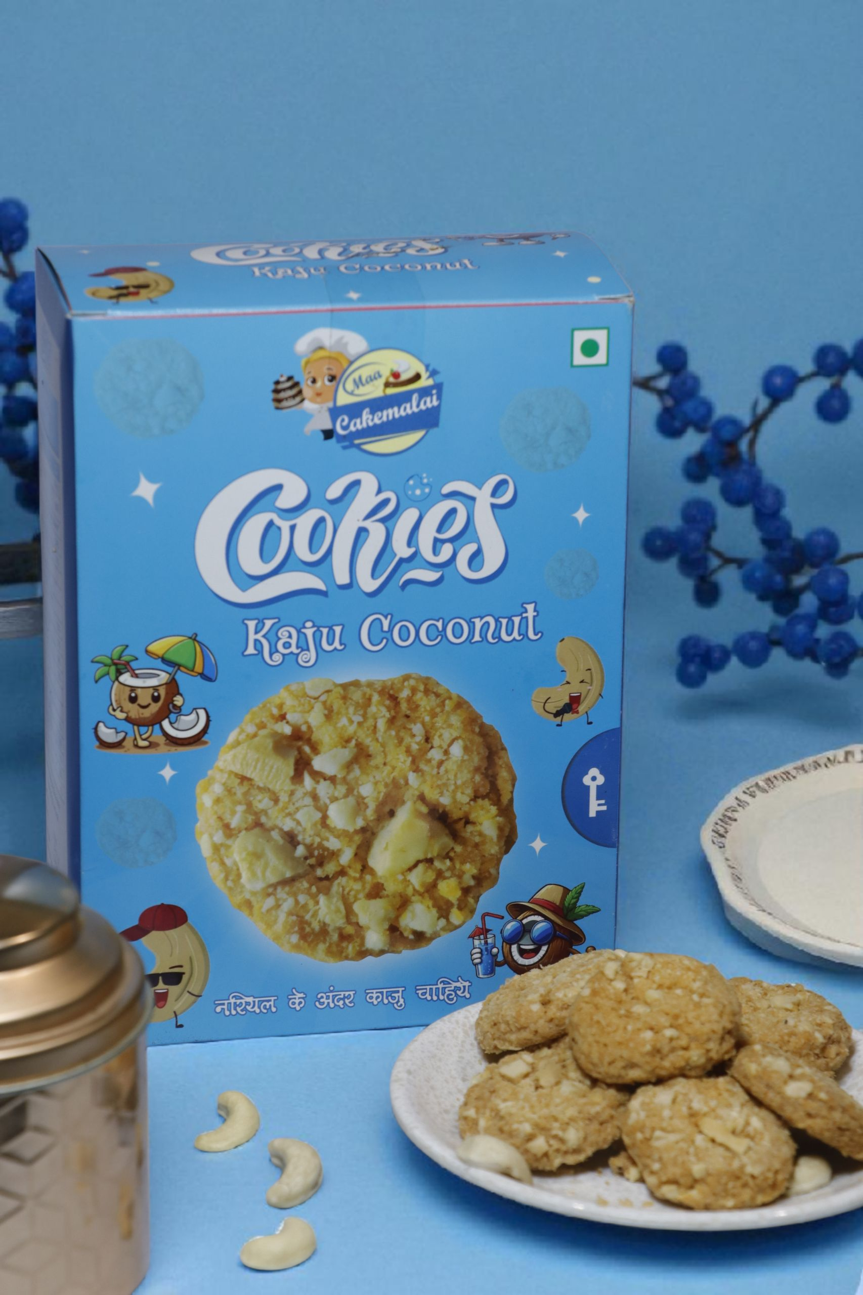 Kaju coconut cookies