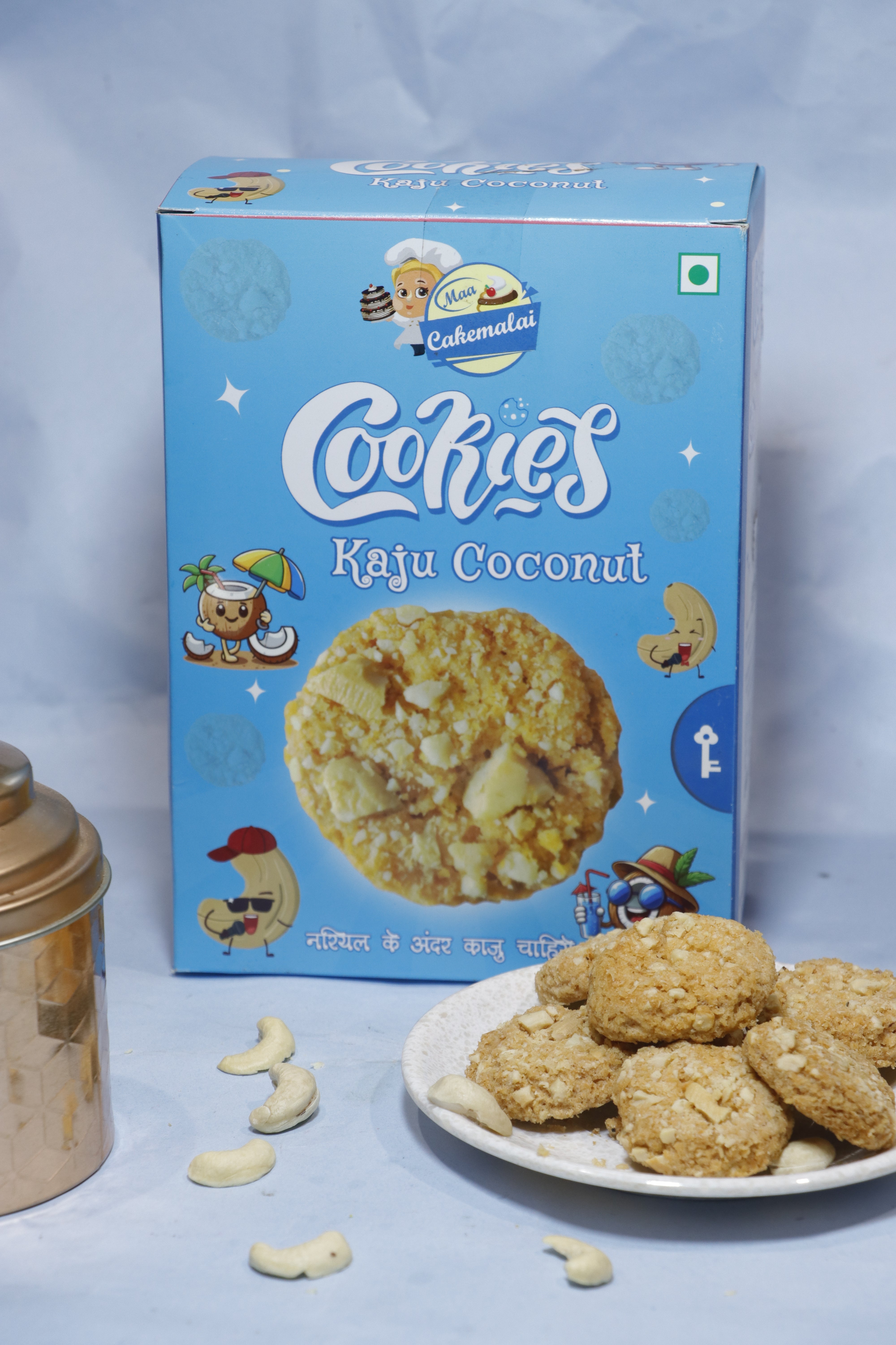 Kaju coconut cookies