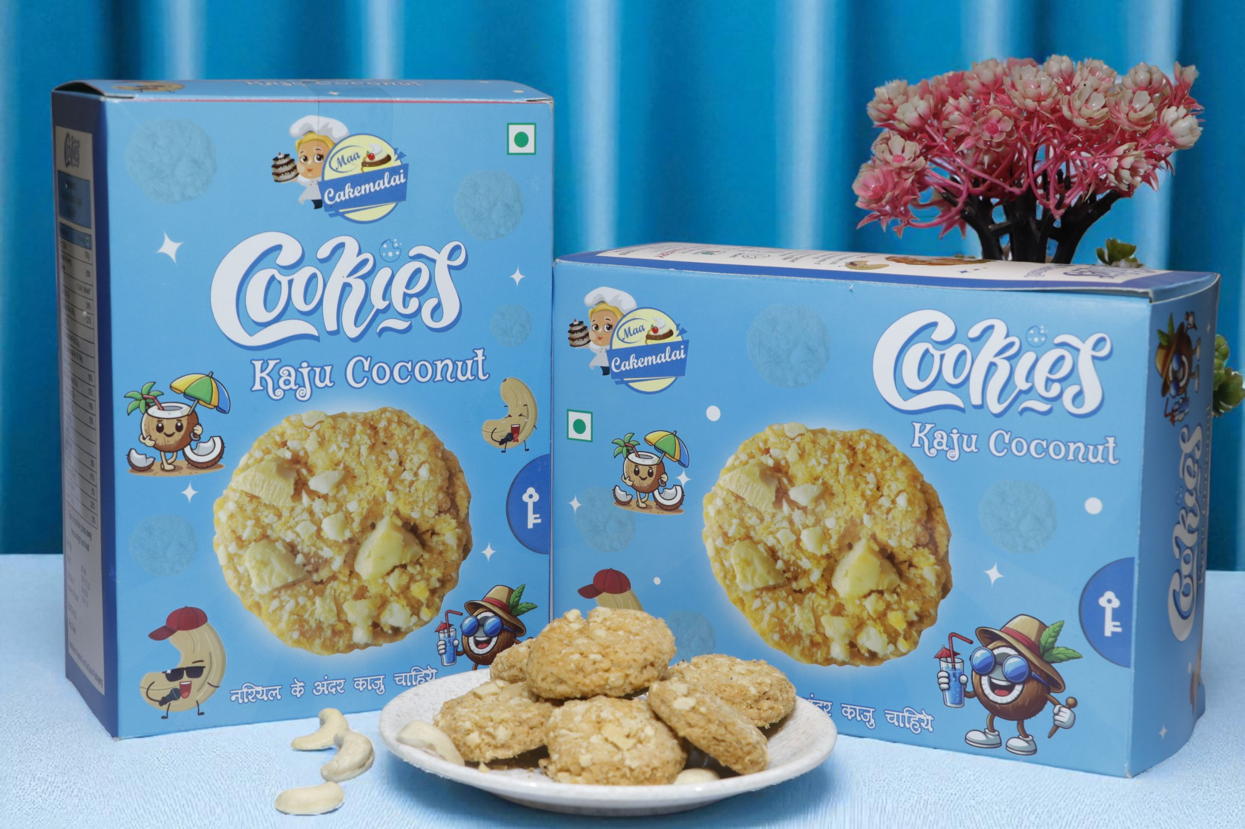 Kaju coconut cookies