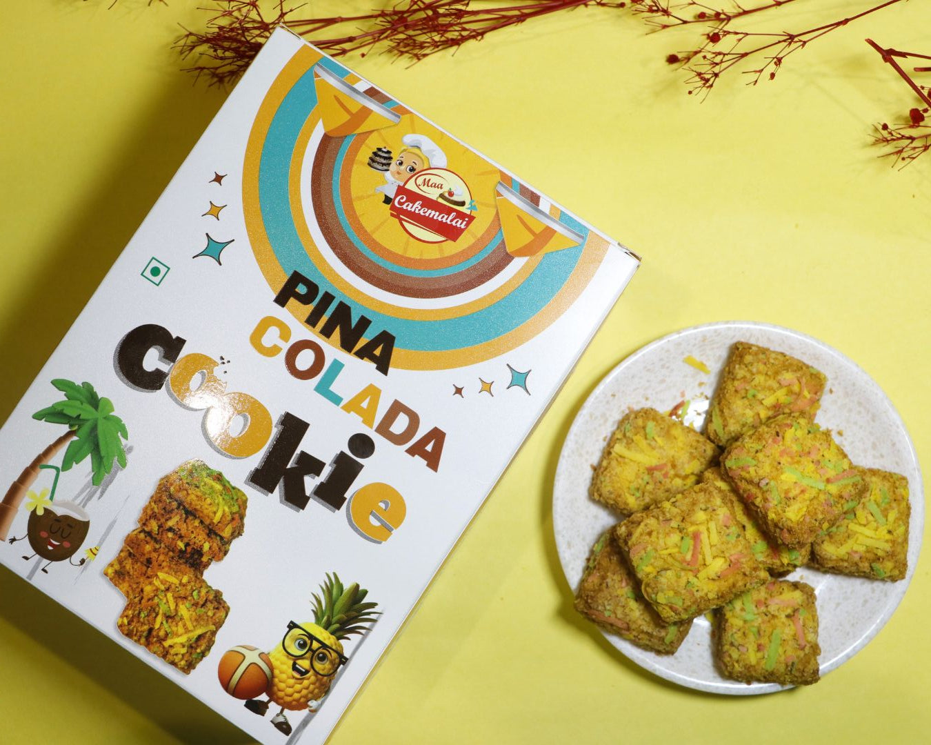Pinacolada Cookies