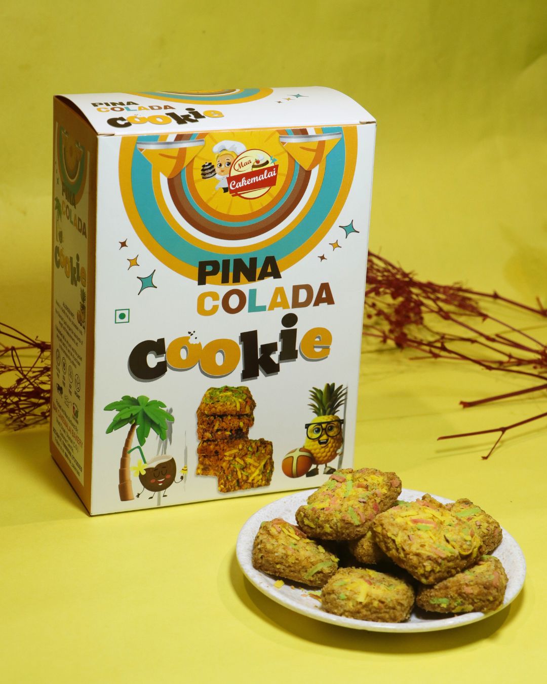 Pinacolada Cookies