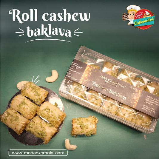 Roll cashew baklava